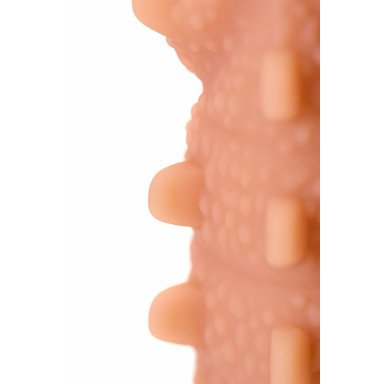 Насадка на фаллос с шипами и продолговатыми бугорками Extreme Sleeve 004 S-size - 12,7 см. фото 9