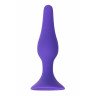 Фиолетовая анальная втулка Toyfa A-toys - 10,2 см., фото