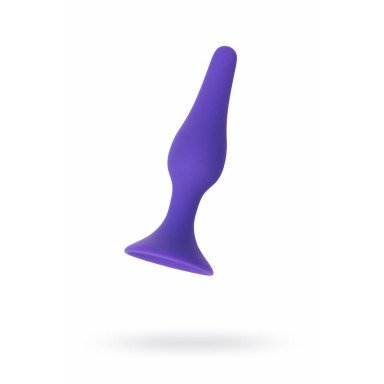 Фиолетовая анальная втулка Toyfa A-toys - 10,2 см. фото 2