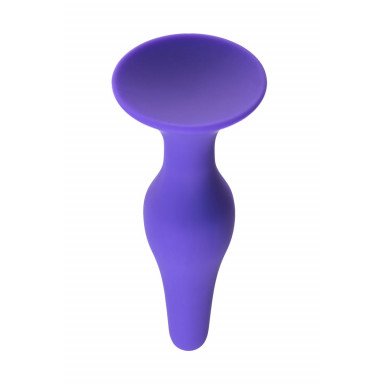 Фиолетовая анальная втулка Toyfa A-toys - 10,2 см. фото 4