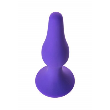 Фиолетовая анальная втулка Toyfa A-toys - 10,2 см. фото 5