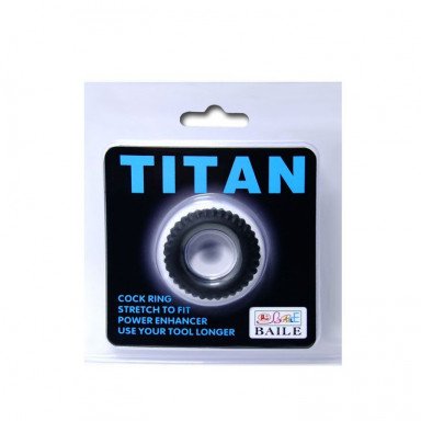 Эреционное кольцо с ребрышками Titan фото 5