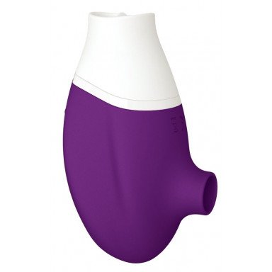 Фиолетовый клиторальный стимулятор Jubie, фото