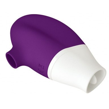 Фиолетовый клиторальный стимулятор Jubie фото 3