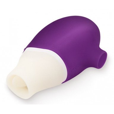Фиолетовый клиторальный стимулятор Jubie фото 5