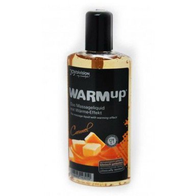 Разогревающее масло WARMup Caramel - 150 мл., фото