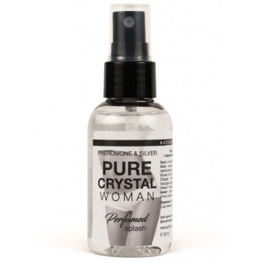 Женский парфюмированный спрей для нижнего белья Pure Crystal - 50 мл., фото