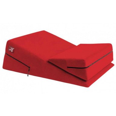 Красная подушка для секса из двух частей Liberator Wedge/Ramp Combo, фото