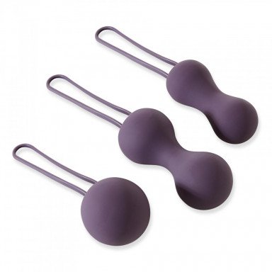 Набор фиолетовых вагинальных шариков Je Joue Ami, фото