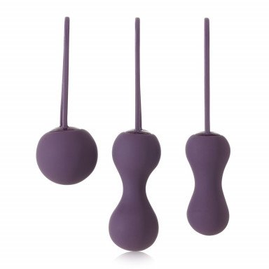 Набор фиолетовых вагинальных шариков Je Joue Ami фото 9