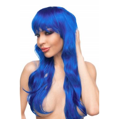 Синий парик Иоко фото 2
