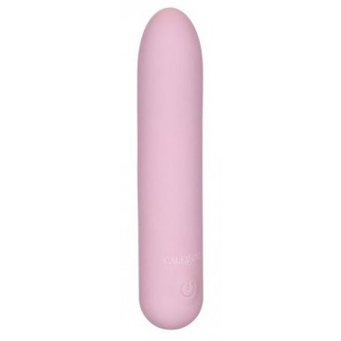 Розовый гибкий мини-вибратор #CharmMe - 9,5 см., фото
