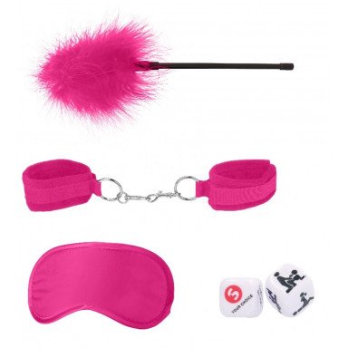 Розовый игровой набор Introductory Bondage Kit №2, фото