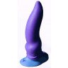Фиолетовый фаллоимитатор Зорг mini - 17 см., фото