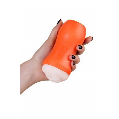 Мастурбатор-ротик A-Toys в оранжевой колбе фото 5