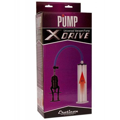 Вакуумная помпа Eroticon PUMP X-Drive с обратным клапаном фото 2