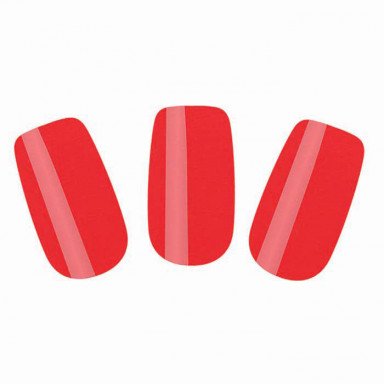 Набор лаковых полосок для ногтей Красный шик Nail Foil фото 2
