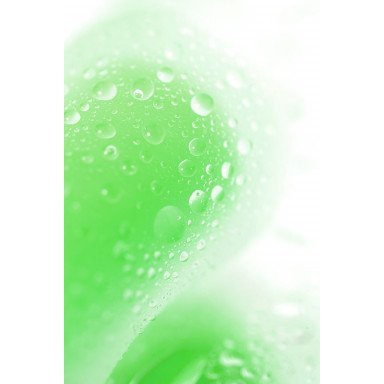 Зеленая, светящаяся в темноте анальная втулка Victor Glow - 10 см. фото 10