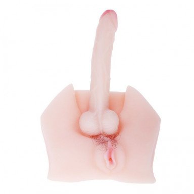 Мастурбатор-гермафродит с вагиной и фаллосом, фото