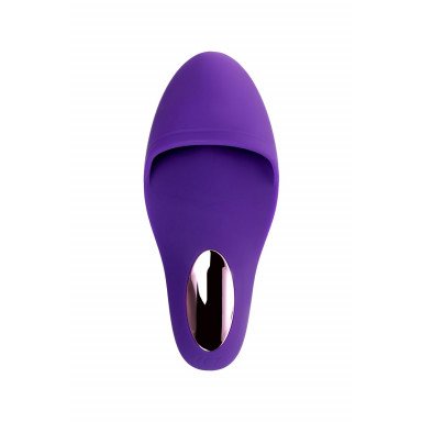 Фиолетовый клиторальный стимулятор Swizzy фото 3