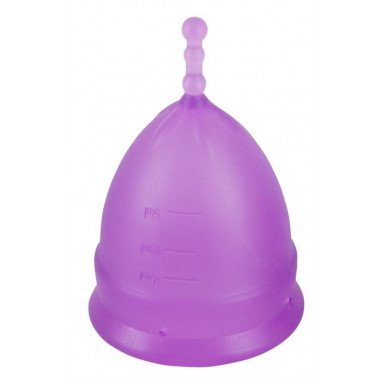 Фиолетовая менструальная чаша Menstrual Cup Large, фото