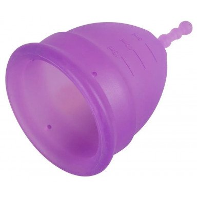 Фиолетовая менструальная чаша Menstrual Cup Large фото 2