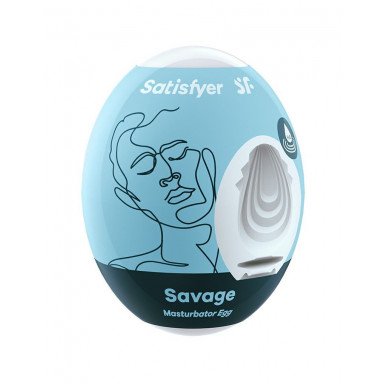 Мастурбатор-яйцо Satisfyer Savage Mini Masturbator, фото