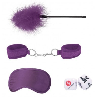Фиолетовый игровой набор Introductory Bondage Kit №2, фото