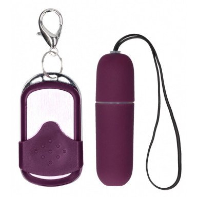 Фиолетовый вибростимулятор Remote Vibrating Bullet, фото