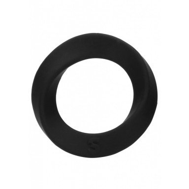 Черное эрекционное кольцо N 85 Cock Ring Large, фото