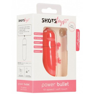 Розовая вибропуля Power Bullet - 6,2 см. фото 2
