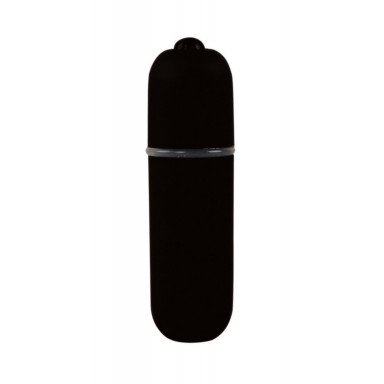 Черная вибропуля Power Bullet - 6,2 см., фото