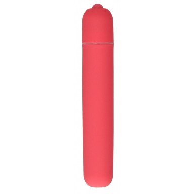 Розовая вибропуля Bullet Vibrator Extra Long - 10,5 см., фото