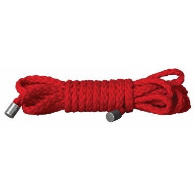 Красная веревка для бондажа Kinbaku Mini - 1,5 м., фото