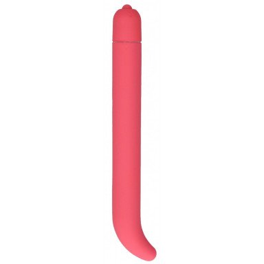 Розовый компактный вибростимулятор G-Spot Vibrator - 16 см., фото