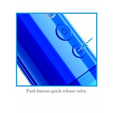 Синяя автоматическая вакуумная помпа Auto-Vac Power Pump фото 3