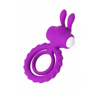 Фиолетовое эрекционное кольцо на пенис JOS GOOD BUNNY фото 3