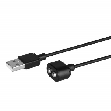 Черный магнитный кабель для зарядки Saisfyer USB Charging Cable фото 3