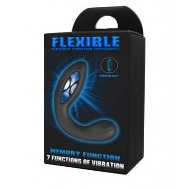 Анальный вибратор Flexible Fabulous Vibration Frequency B фото 3