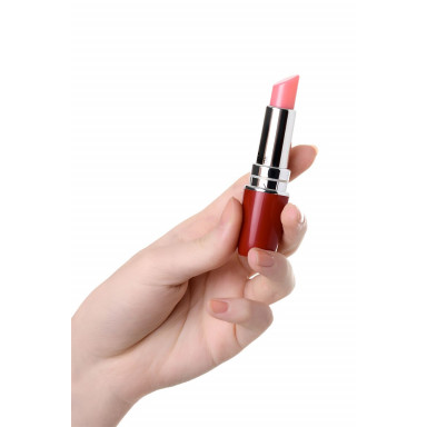 Красный мини-вибратор в форме губной помады Lipstick Vibe фото 5