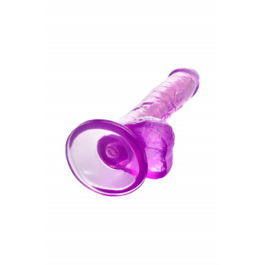 Фиолетовый реалистичный фаллоимитатор Celiam - 20,5 см. фото 6