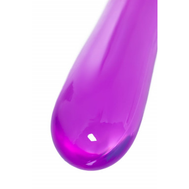 Фиолетовый двусторонний фаллоимитатор Frica - 23 см. фото 10