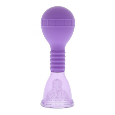 Фиолетовая помпа для клитора женская PREMIUM RANGE ADVANCED CLIT PUMP, фото