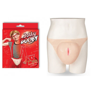 Надувная вагина с фиксацией JOLLY BOOBY-INFLATABLE PUSSY, фото