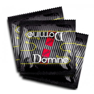 Ароматизированные презервативы Domino Electron - 3 шт. фото 2