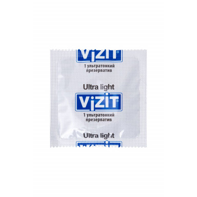 Ультратонкие презервативы VIZIT Ultra light - 12 шт. фото 5