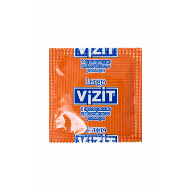 Презервативы VIZIT Large увеличенного размера - 3 шт. фото 4