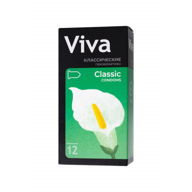 Классические презервативы VIVA Classic - 12 шт. фото 2