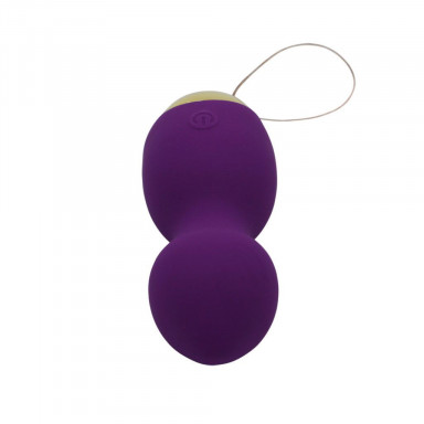 Фиолетовые вагинальные шарики Lust с вибрацией фото 4