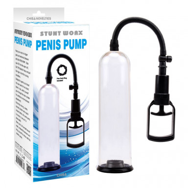 Прозрачная вакуумная помпа Penis Pump фото 2